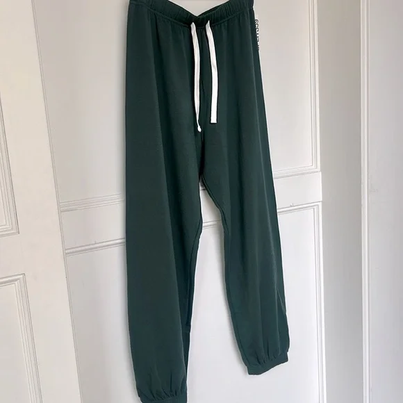 Splits59 Andie Drawstring Sweatpants Military Green New with tags size medium - Picture 4 of 9